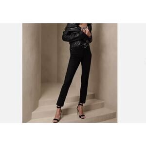 NWT Banana Republic High Rise Skinny Vegan Suede Pants *14 Tall*